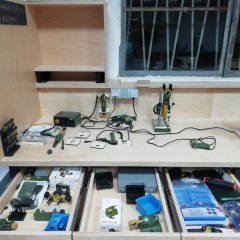 Fine Modeling workstation (10+Proxxon tools)